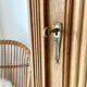 Parisian art deco cabinet 1930 in raw wood