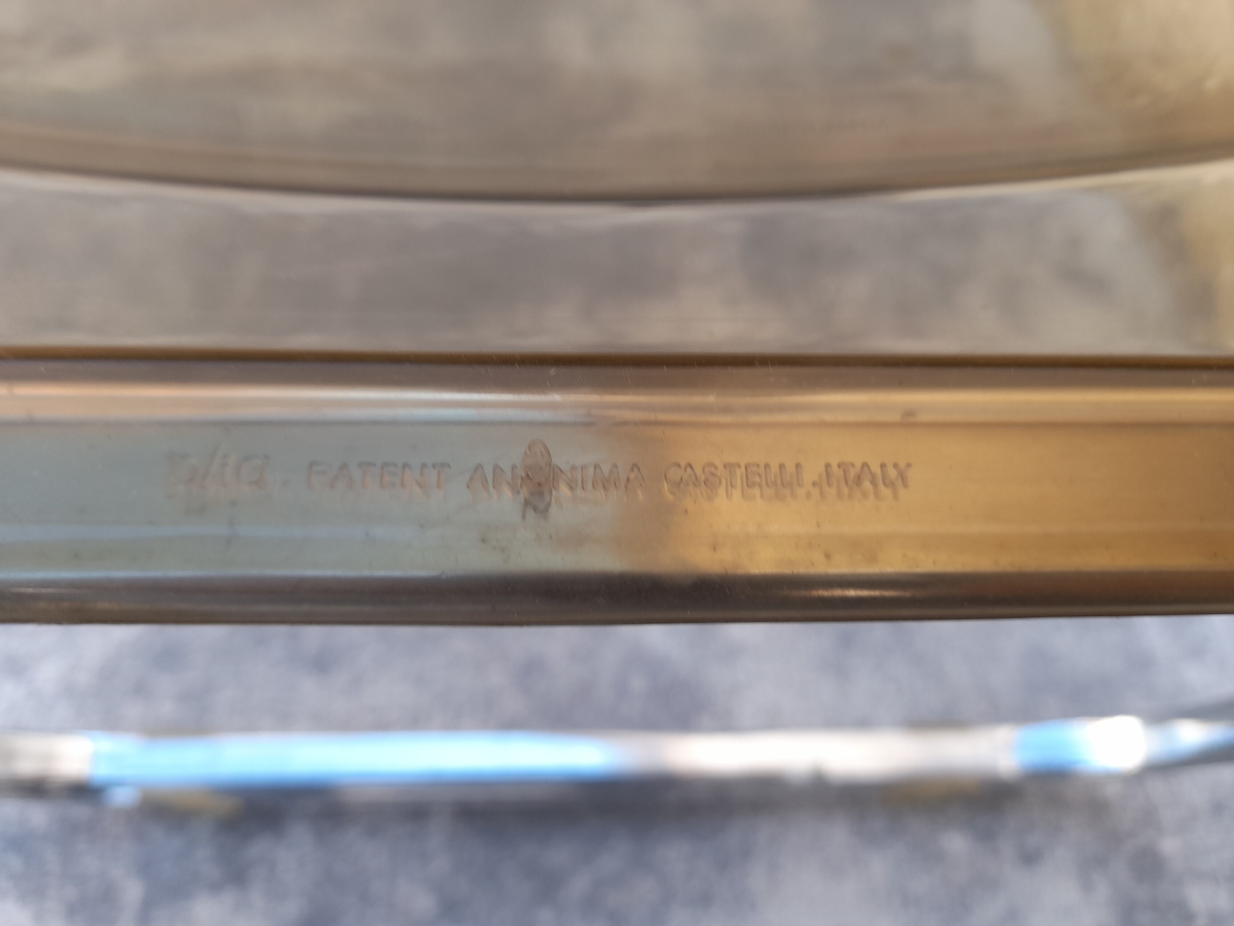 Pair of Castelli chairs signed italy Design