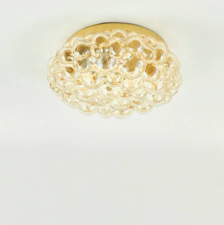 Large Mid-Century Bubble Glass Ceiling Light by H.Tynell for Limburg, 1960s