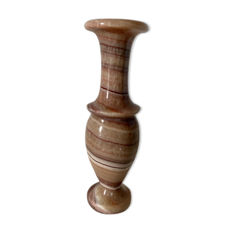 Vase onyx rose