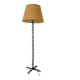 Large Brutalist Iron Floor Lamp