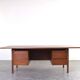 Mid-Century Large American Walnut Executive Desk