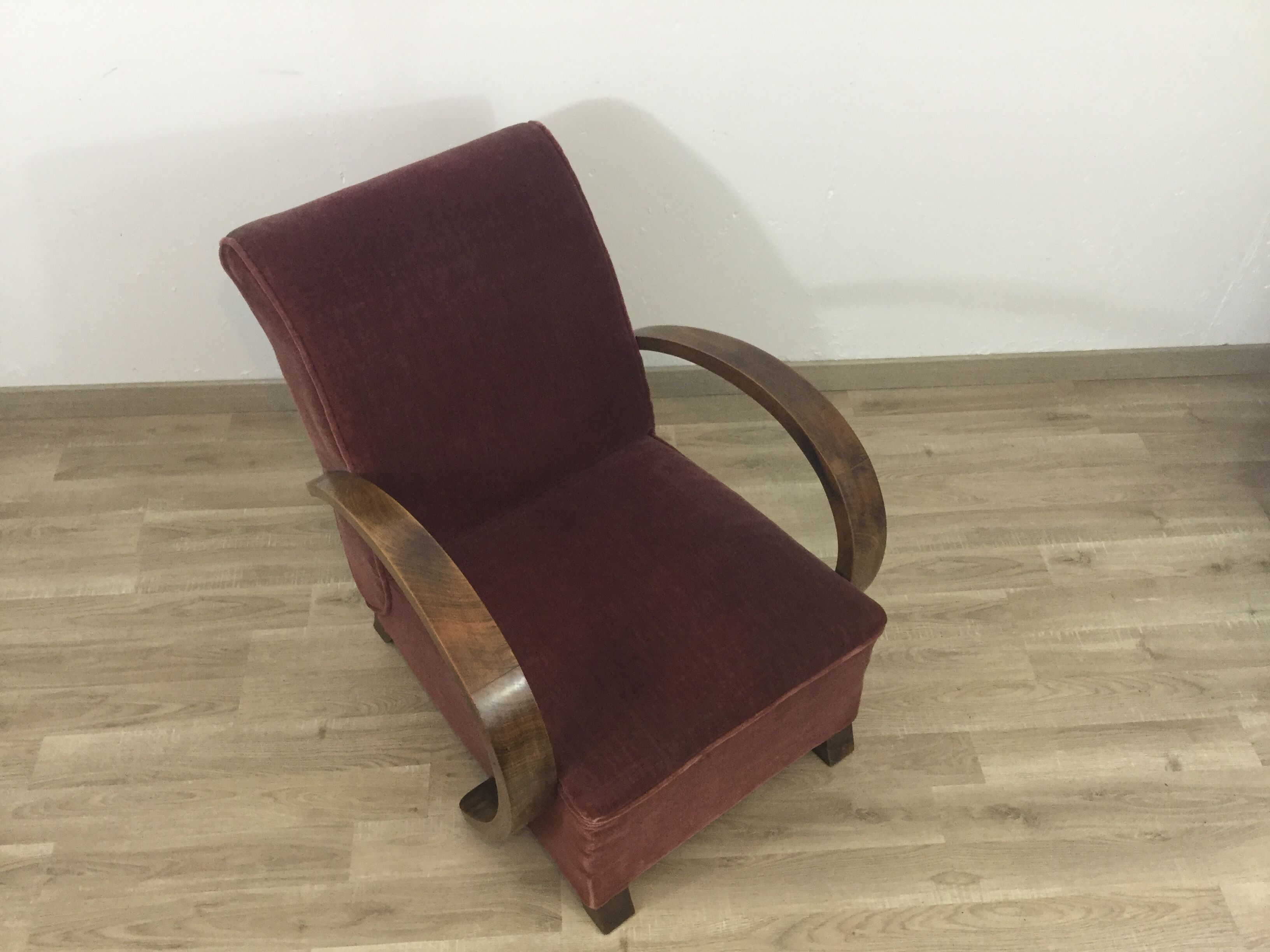 Fauteuil loops art déco