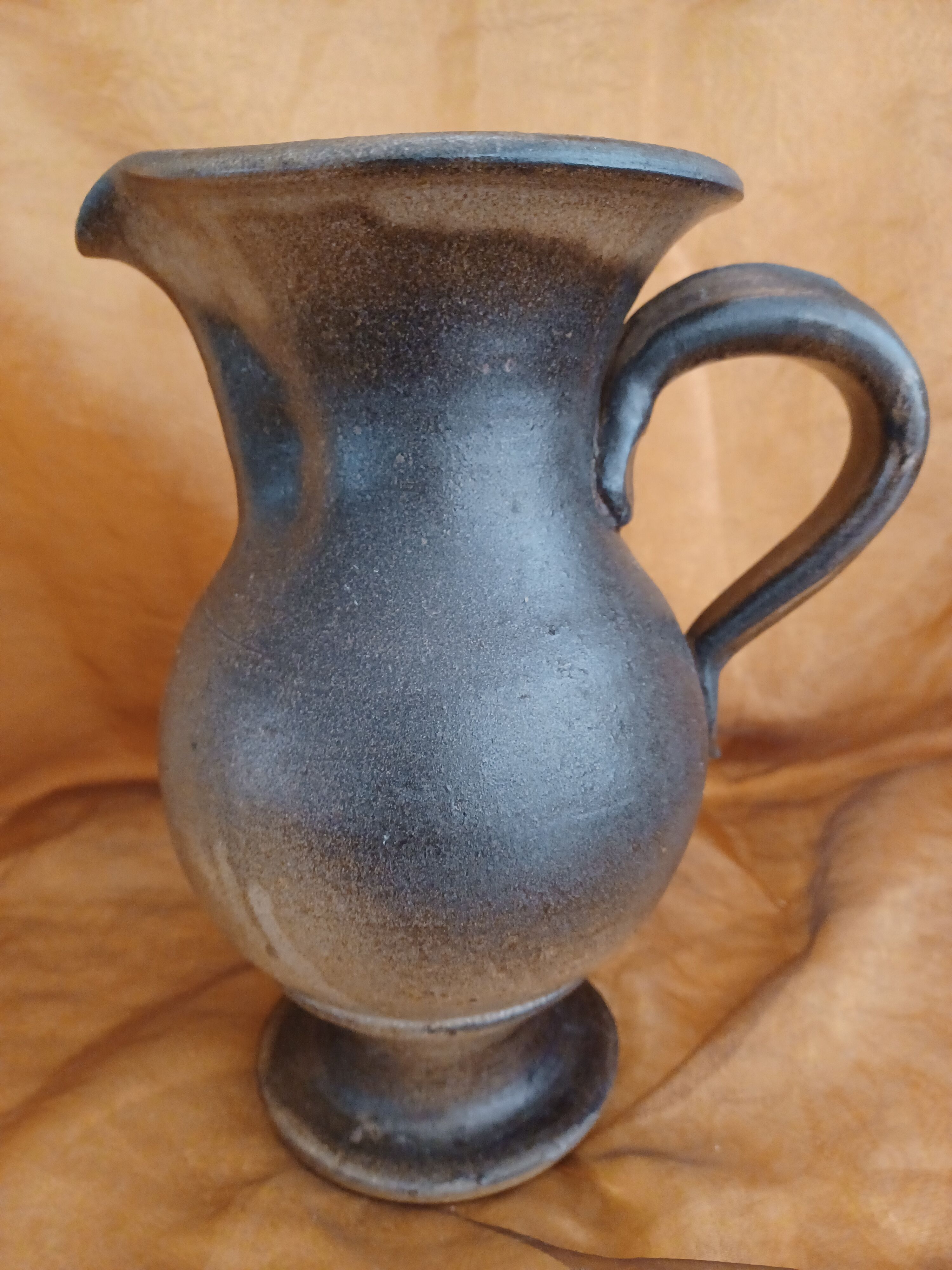 Ceramic jug signed Jean Marais Vallauris