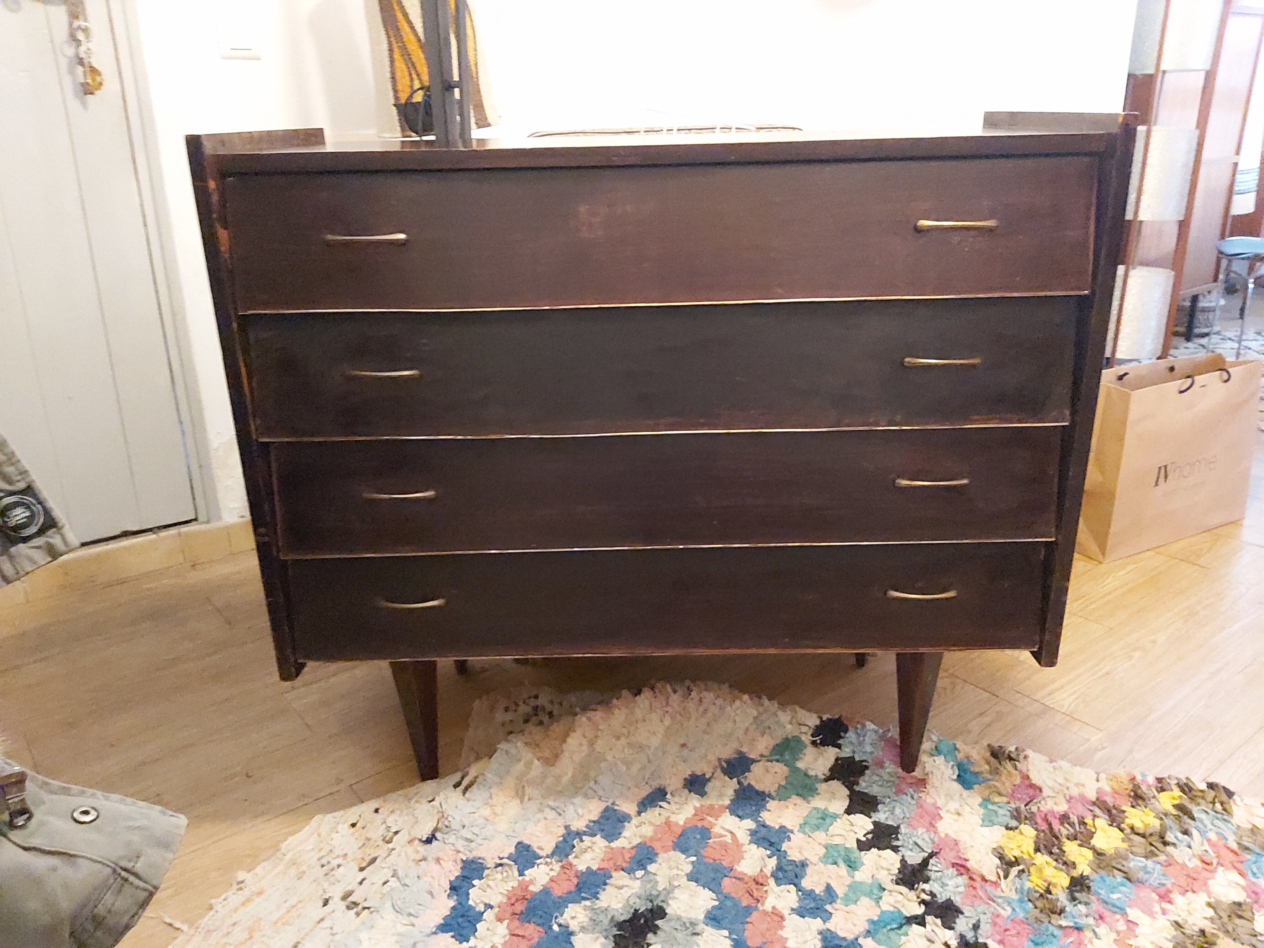 Vintage chest of drawers 4 drawers