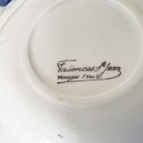 Saint-Jean Varage ironstone soup plates
