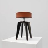 Iconic Clemenceau stool by André Domin and Marcel Genevière, France  1957