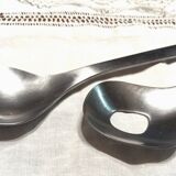 Large designer salad servers