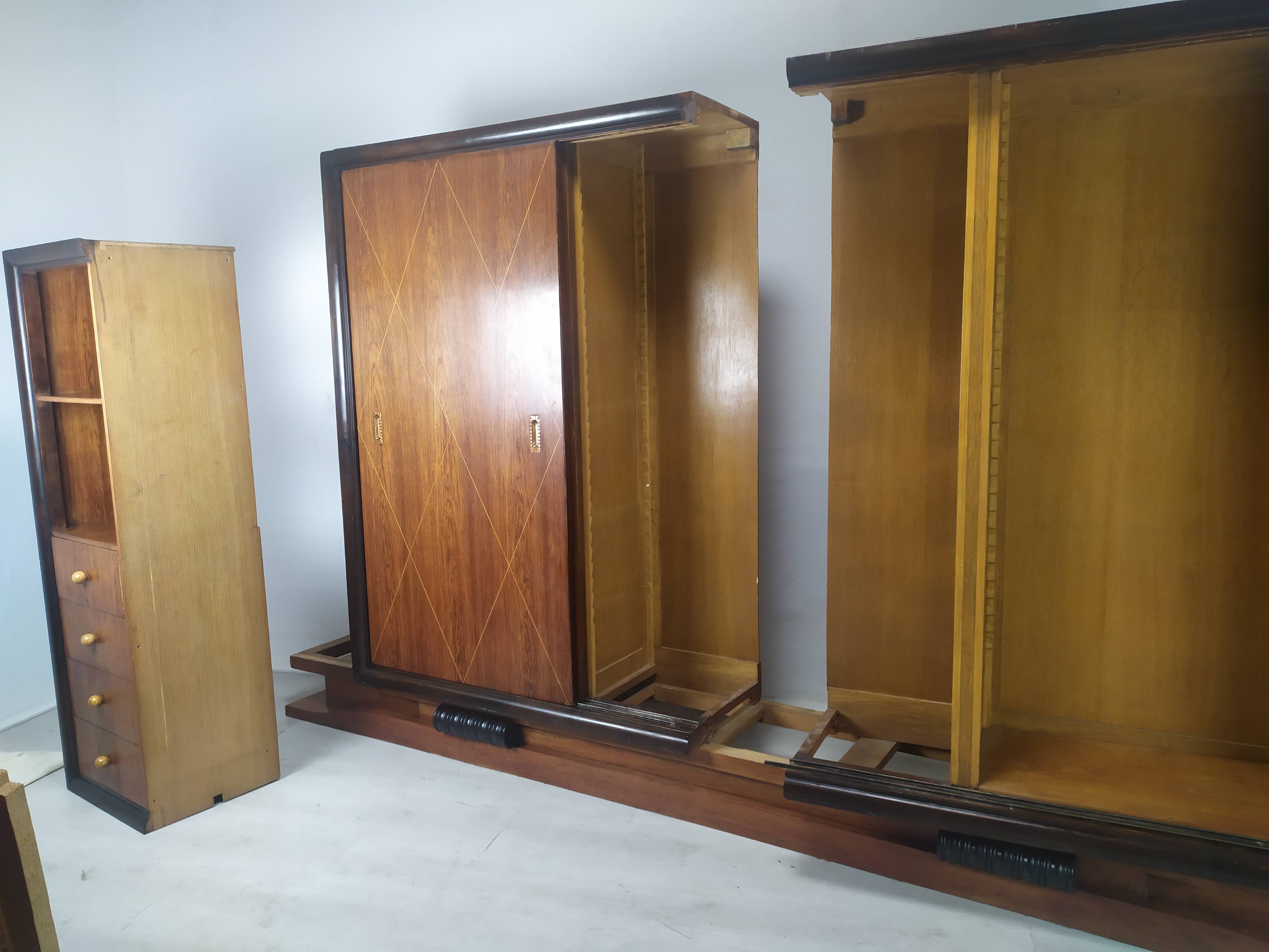 Art Deco library cabinet