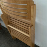Vintage folding chair in beech
