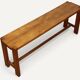 S09 bench in solid oak by Pierre Chapo – 1970s