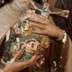 Statue of Saint Theresa signed M. Bernard
