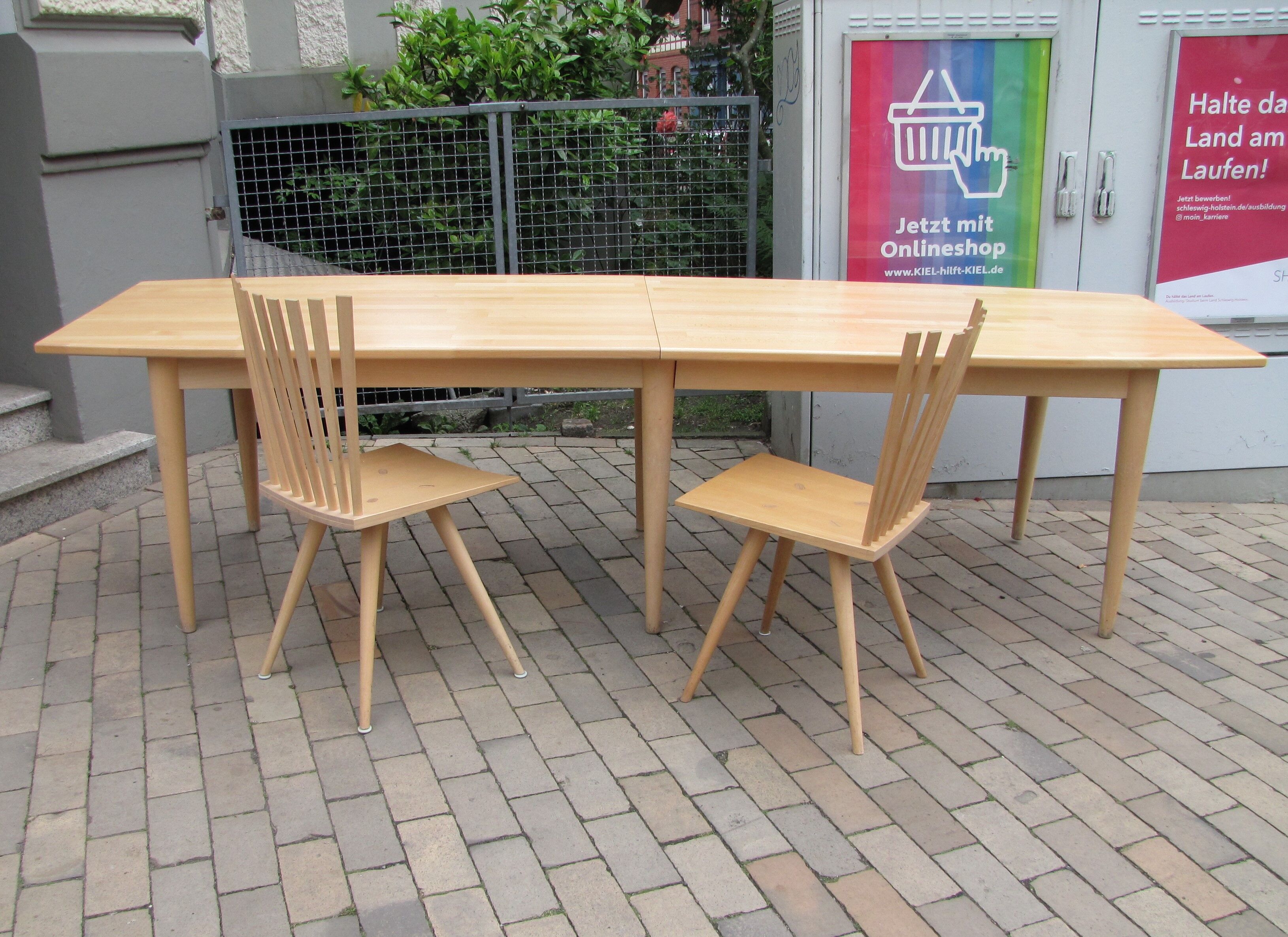 Set of 10 "Mikado" chairs by Johannes Foersom and Peter Hiort-Lorenzen , Dk '90s