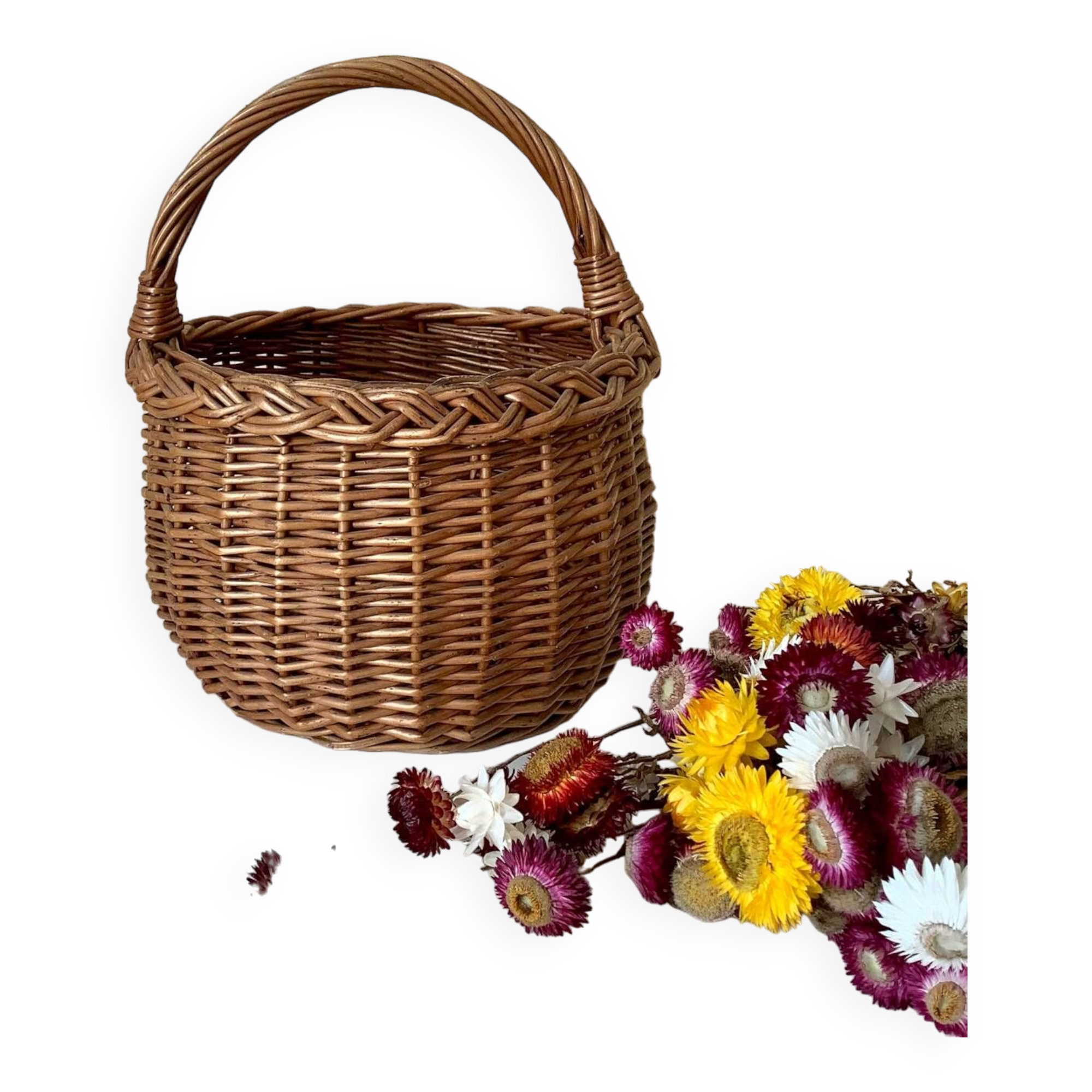 Small round basket