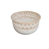 Wooden Bowl with Rattan Details - Set of 3