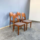 4 'Ole' dining chairs by Koefoeds Hornslet Møbelfabrik, teak, 1960s