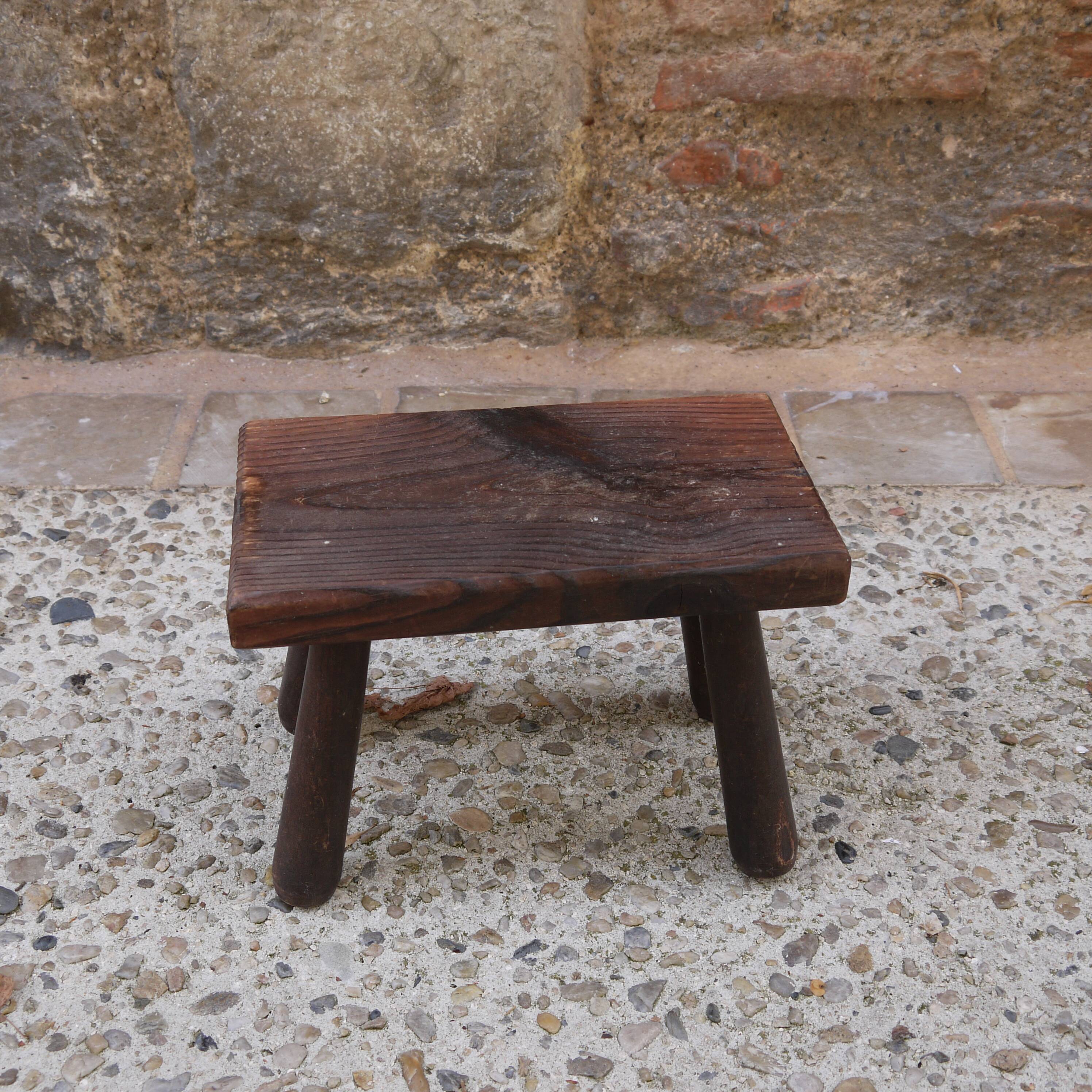 Wooden stool