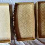 Vintage mini-chest of drawers, made of fabric to store your jewelry