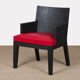 Fauteuil modèle Stall en cuir par Christian Liaigre, 1990