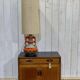 Lampe germany des années 70 avec son abat-jour d'époque