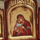 Byzantine icon triptych