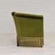 Danish velour armchair original condition beech wood 1960s