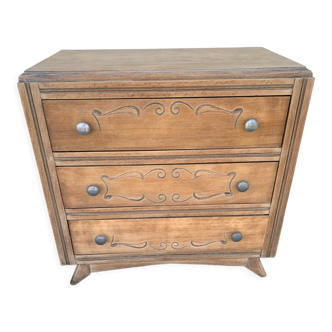 Old art deco chest of drawers
