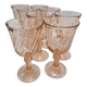 Set of 8 small Rosaline stemmed glasses