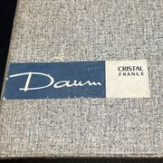Coffret de huit verres à cocktail de la marque Daum