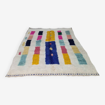 Tapis berbère en laine fait main 250 x 150 cm