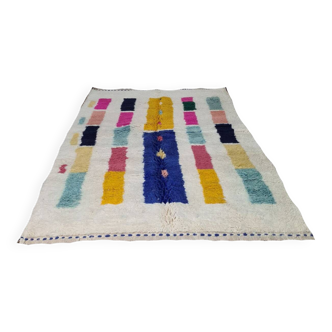 Tapis berbère en laine fait main 250 x 150 cm