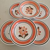 6 assiettes creuses