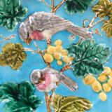 Pair of plates dabbling birds