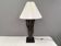 Lampe de table en bois flotté