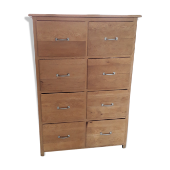 Furniture with 8 oak drawers