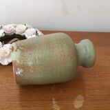 Glazed stoneware vase