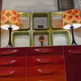 Pair of Paloma Habitat Vintage 80s Lamps