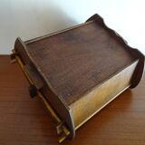 Scandinavian worker in vintage wood