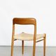 Niels Otto Møller Oak Dining Chair #75 J.L.Møller I Set of Two