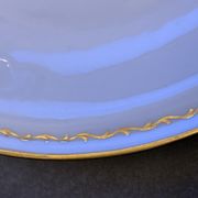 12 assiettes plates en porcelaine de Chartres sur Cher, Tiffonnet et Cie