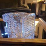 Geometric glass carafe from the 1970s