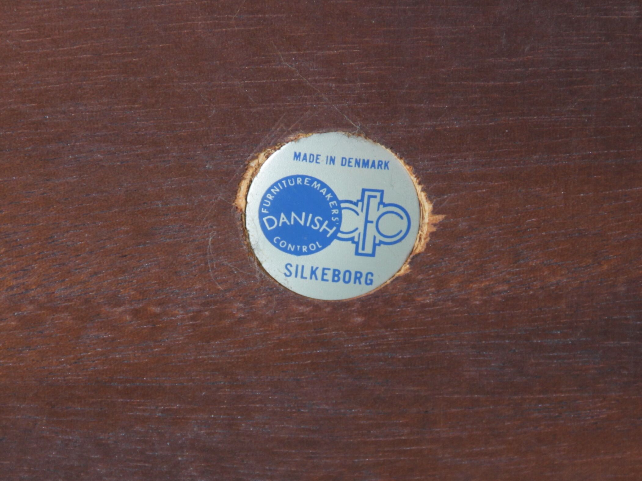 Scandinavian coffee table in Rio rosewood