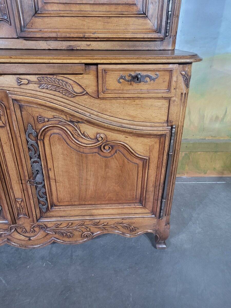 Louis XV two-body buffet with a gendarme hat