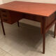Vintage Danish teak desk by Gunnar Nielsen Tibergaard, 1960