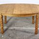 Vintage Oval Danish Oak Dining Room Table, H. Kjærnulf style, 1960s