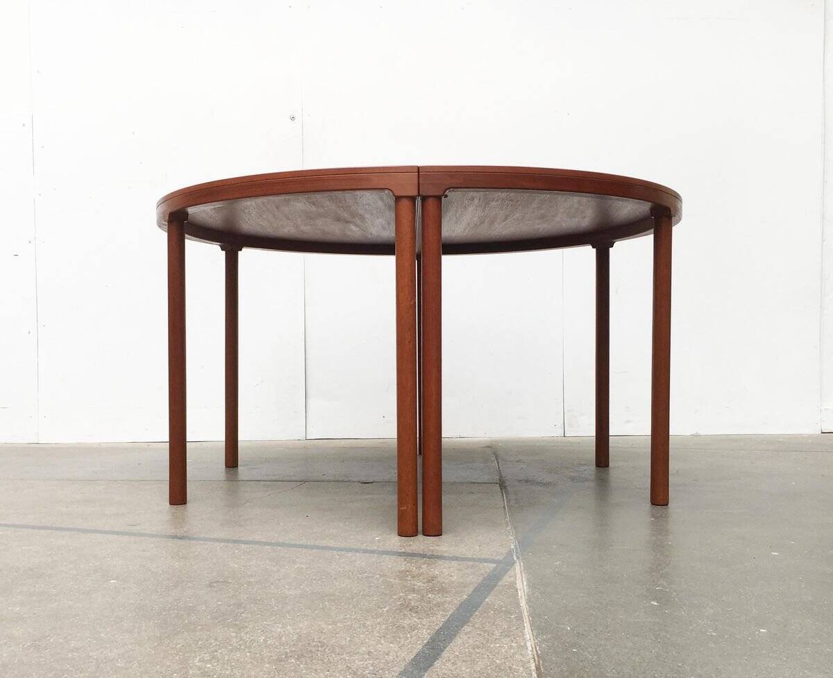 Tables à manger scandinave mi-siècle en teck