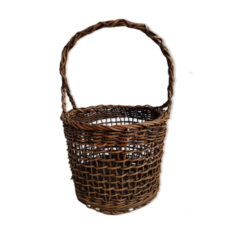 Antique wicker basket