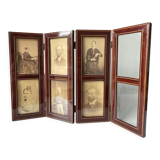 1800’s wooden foldable picture frame