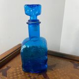 Blue Empoli Glass Carafe