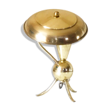 Brass tripod lamp 60's